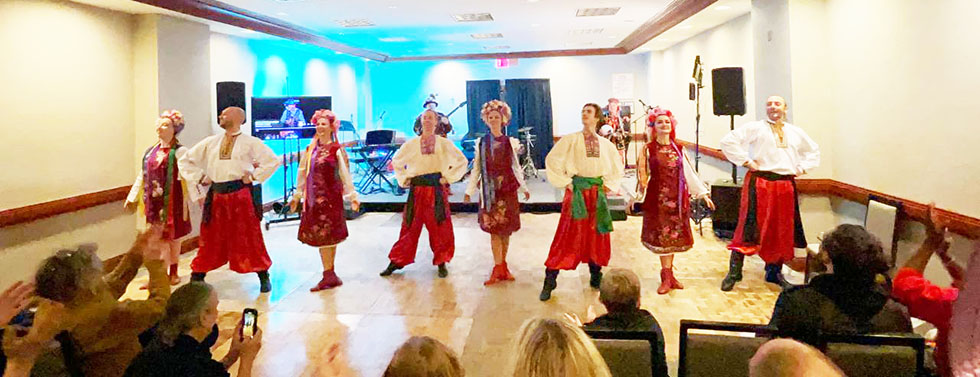 01-15-2023, Kozak Ukrainian Dancers, New York Ukrainian dancers musicians singers, www.cossack.us, Sunday January 15 2023, New York City Hilton Hotel 1335 Avenue of the Americas New York NY 10019-6078 MORGAN SUITE, Second floor, Showcasing during the Association of Performing Arts Presenters (APAP-2013) booking conference