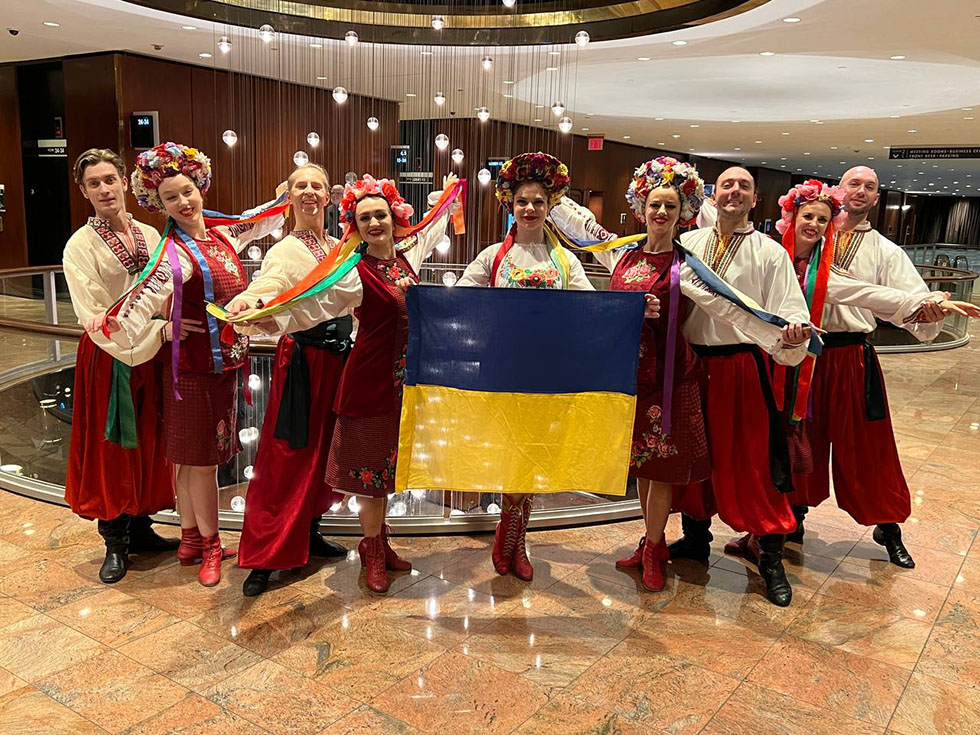 01-15-2023, Kozak Ukrainian Dancers, New York Ukrainian dancers musicians singers, www.cossack.us, Sunday January 15 2023, New York City Hilton Hotel 1335 Avenue of the Americas New York NY 10019-6078 MORGAN SUITE, Second floor, Showcasing during the Association of Performing Arts Presenters (APAP-2013) booking conference