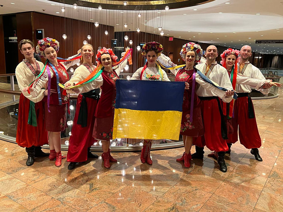 01-15-2023, Kozak Ukrainian Dancers, New York Ukrainian dancers musicians singers, www.cossack.us, Sunday January 15 2023, New York City Hilton Hotel 1335 Avenue of the Americas New York NY 10019-6078 MORGAN SUITE, Second floor, Showcasing during the Association of Performing Arts Presenters (APAP-2013) booking conference