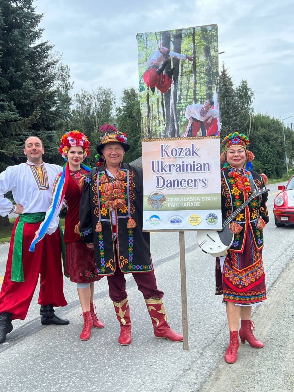 www.cossack.us, Kozak () Ukrainian dancers, singers, musicians, Alaska State Fair, Palmer, Alaska, August 2023