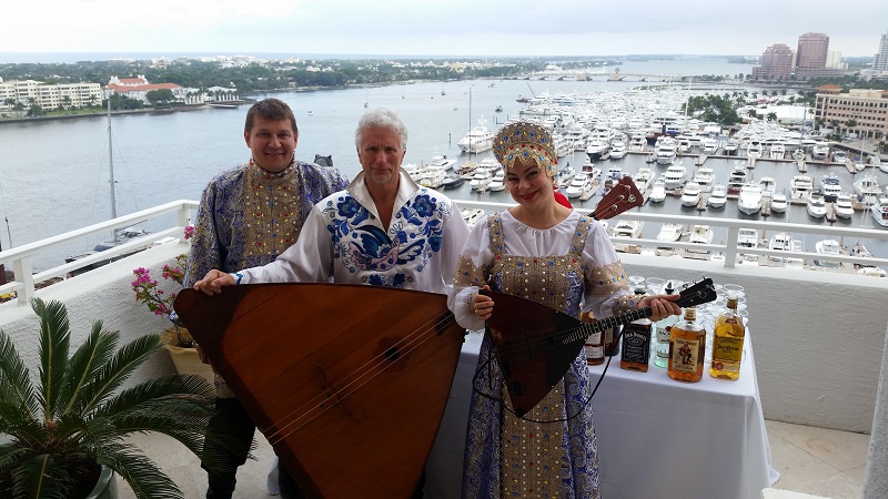 Mikhail Smirnov, Elina Karokhina, Leonid Bruk, West Palm Beach, Florida