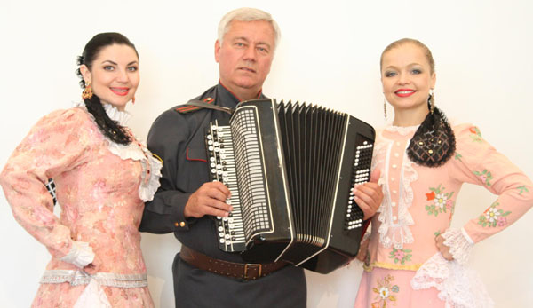 Cossack song, music and dance trio from New York
